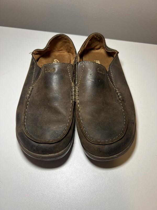 Olukai Loafers Leather Kids Size K2.5