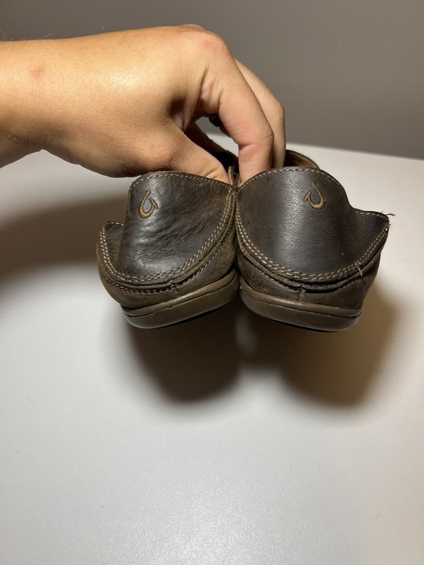 Olukai Loafers Leather Kids Size K2.5