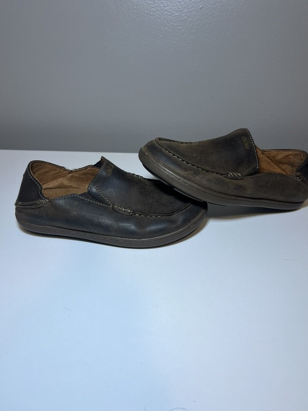 Olukai Loafers Leather Kids Size K2.5