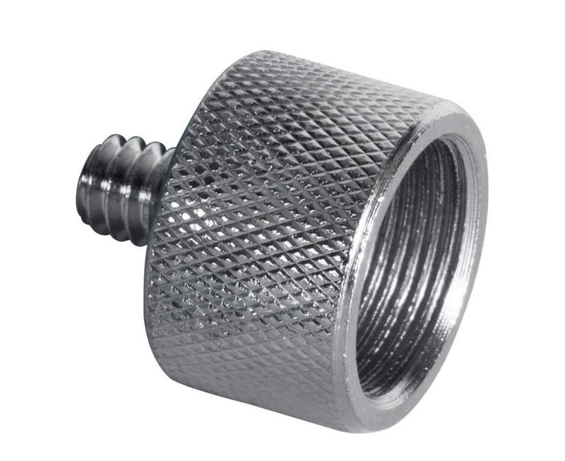 On-Stage MA-125 1/4 Inch Male To 5/8 Inch Female Mic Screw Adapter