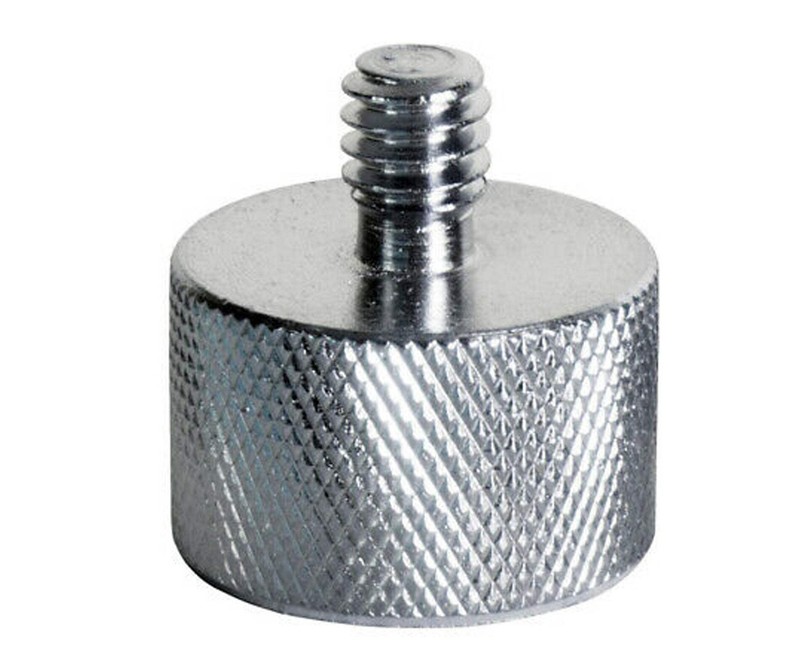 On-Stage MA-125 1/4 Inch Male to 5/8 Inch Female Mic Screw Adapter