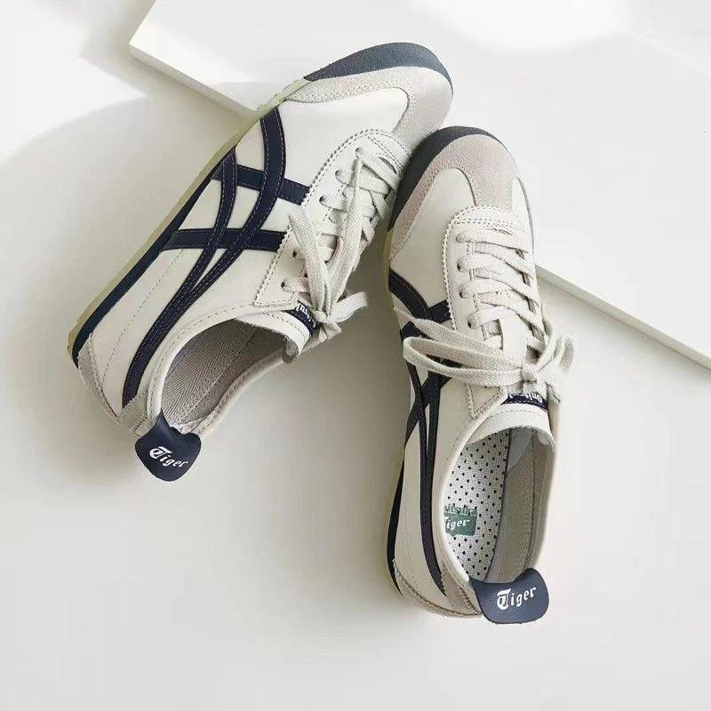 Onitsuka Tiger MEXICO 66 1183C102 200 BIRCH PEACOAT Casual Sneakers Unisex Size