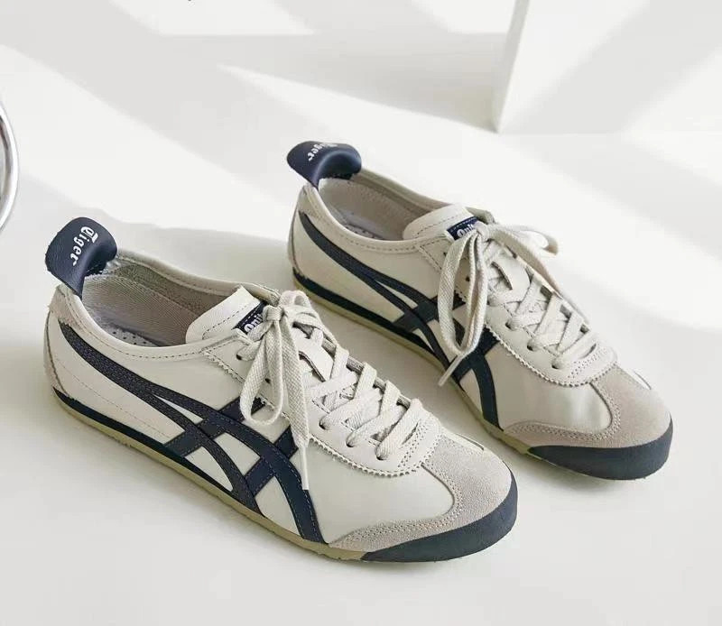 Onitsuka Tiger MEXICO 66 1183C102 200 BIRCH PEACOAT Casual Sneakers Unisex Size