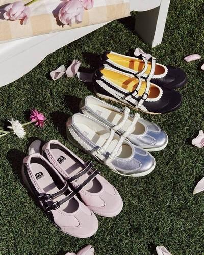 Onitsuka Tiger MEXICO 66 TGRS Mary Janes Classic Shoes Multicolor With Box