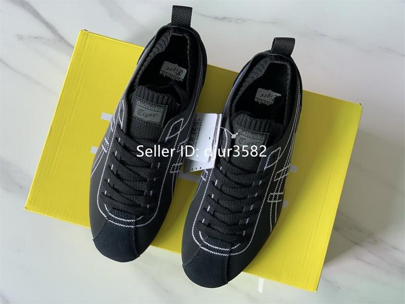 Onitsuka Tiger Sclaw Unisex Classic Casual Shoes Black/White Vintage Sneakers