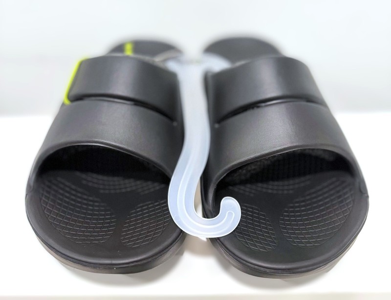 OOFOS Ooahh Slide Sandal Black Mens 10 Womens 12
