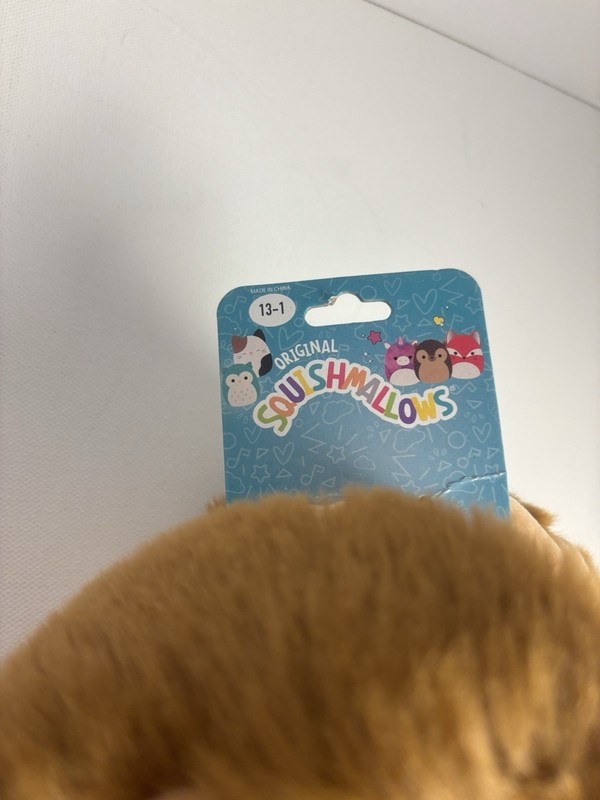 Original Squishmallows Francis The Lion Kids Slippers Kellytoys Size 13/1 - NWT