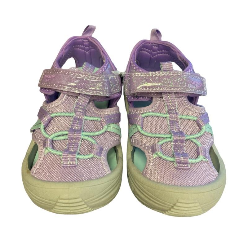 Osh Kosh B'Gosh Girl's Pull On Hook And Loop Water Shoe