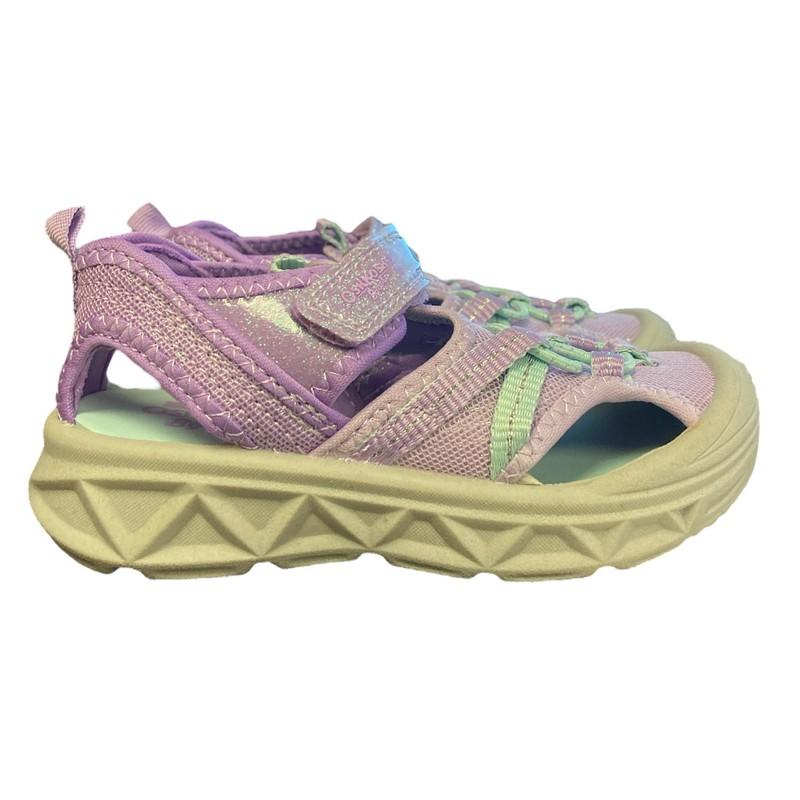 Osh Kosh B'Gosh Girl's Pull On Hook And Loop Water Shoe