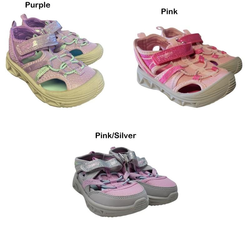 Osh Kosh B'Gosh Girl's Pull On Hook and Loop Water Shoe