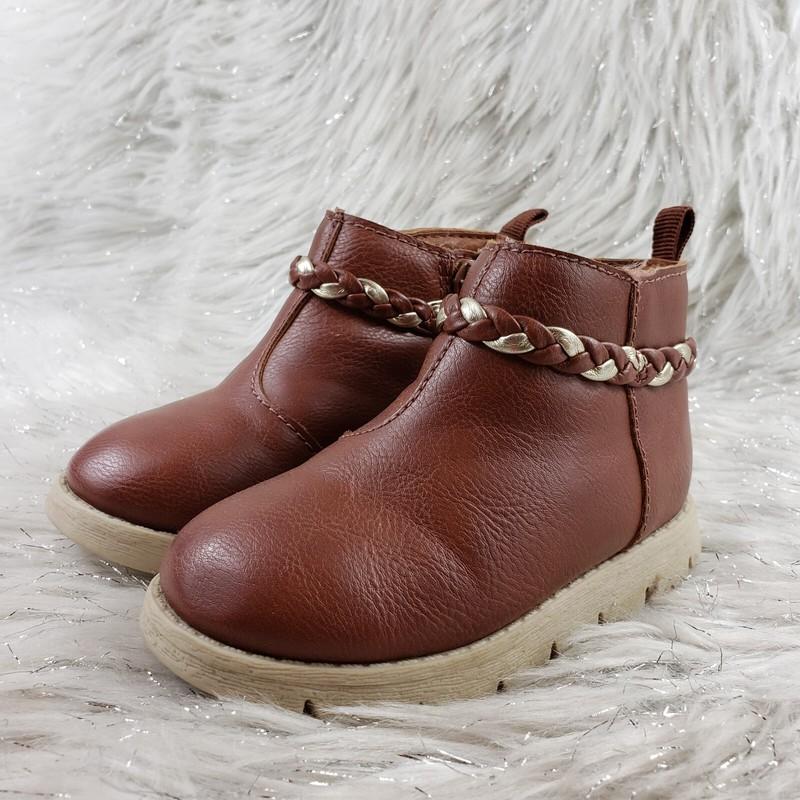 OSH KOSH B'GOSH Kids Brown Casual Booties Toddler Size 6