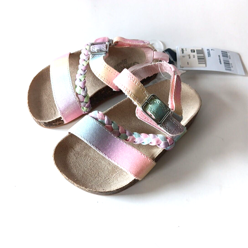 Osh’Kosh B’gosh Toddler Pascal Pink Sandals Size 7 Brand New