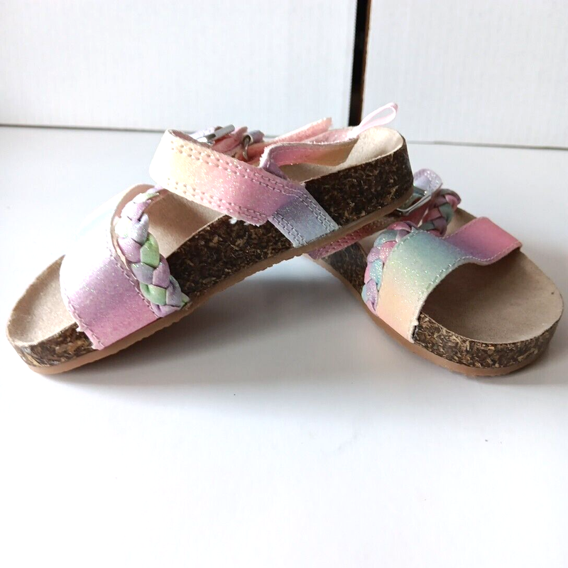 Osh’Kosh B’gosh Toddler Pascal pink sandals size 7 Brand New