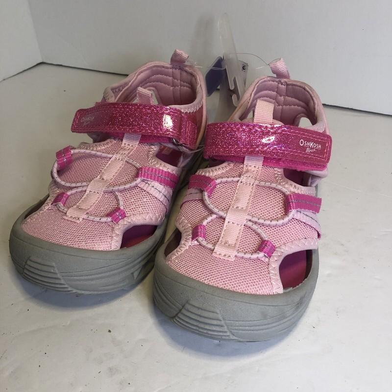 Oshkosh B’gosh Kids Pink Closed Toe Sandals Size 11M NWT
