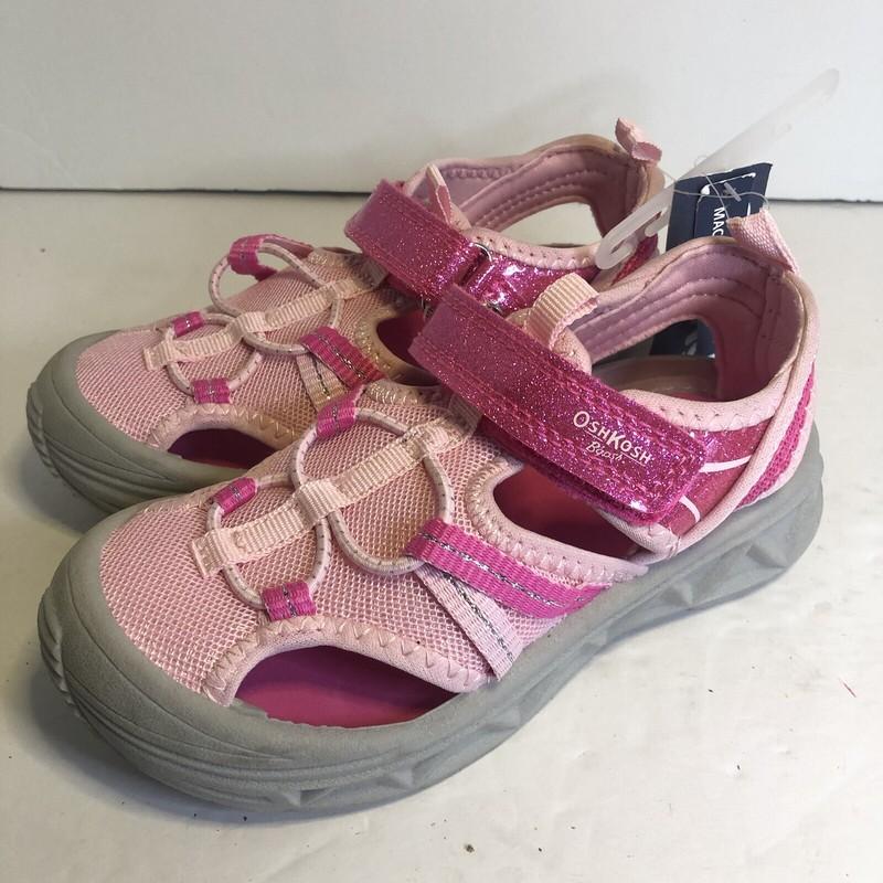 Oshkosh B’gosh Kids Pink Closed Toe Sandals Size 11M NWT
