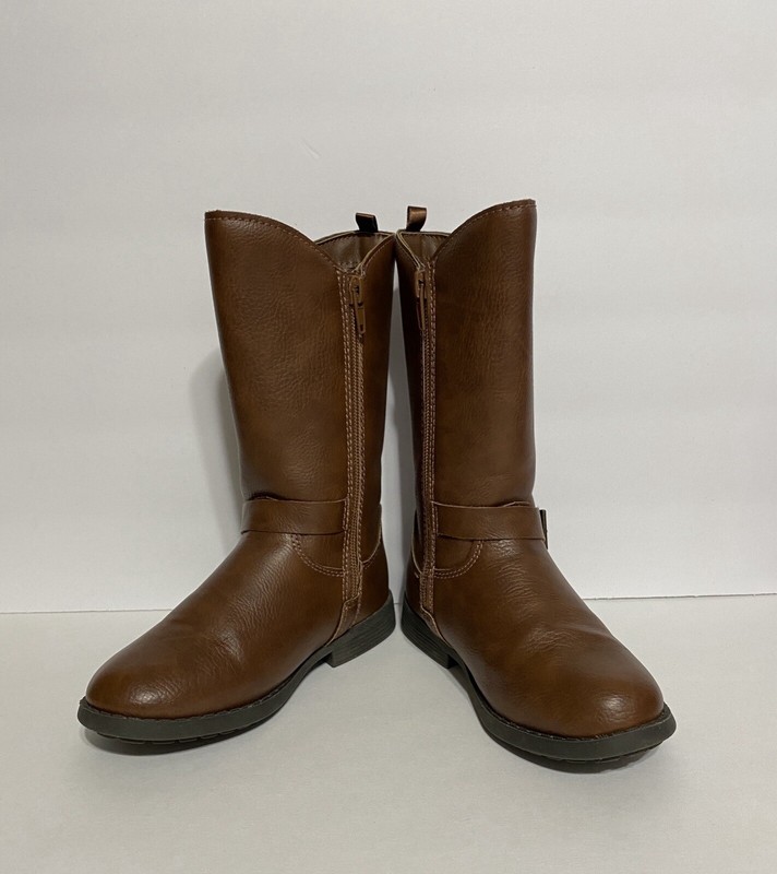 OshKosh B'gosh Little Girls Brown Boots Size 11 M