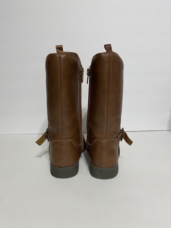 OshKosh B'gosh Little Girls Brown Boots Size 11 M
