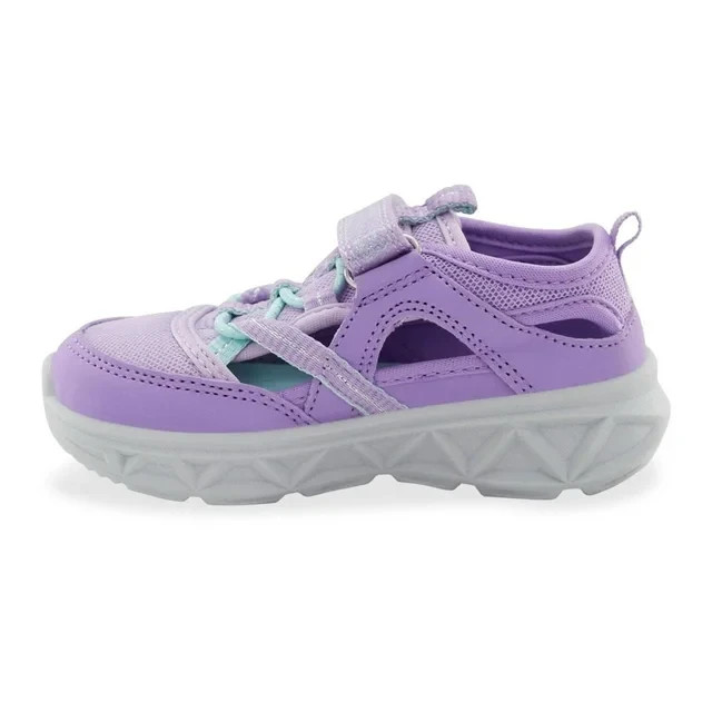 OshKosh B' Gosh Toddler Girls Durable Play Sandal Size 9 Purple