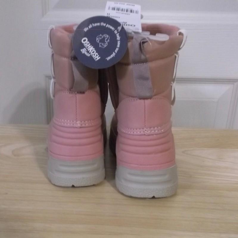 OSHKOSH B'GOSH TODDLER GIRLS SNOW BOOTS - SLIP-ON - SIZE 11 - NEW WITH TAGS