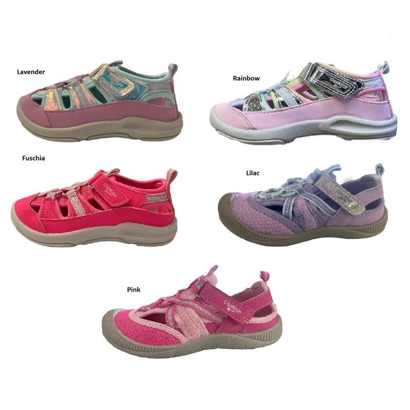 OshKosh Girl's Everyplay Flexible Outsole Bump Toe Sandal