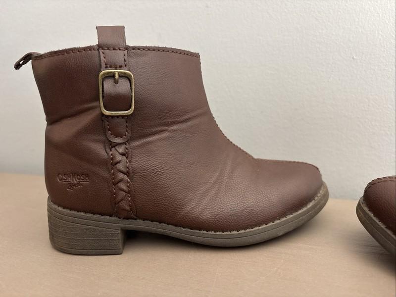 Oshkosh Shortcake Girls Brown Fashion Boot Bootie 10
