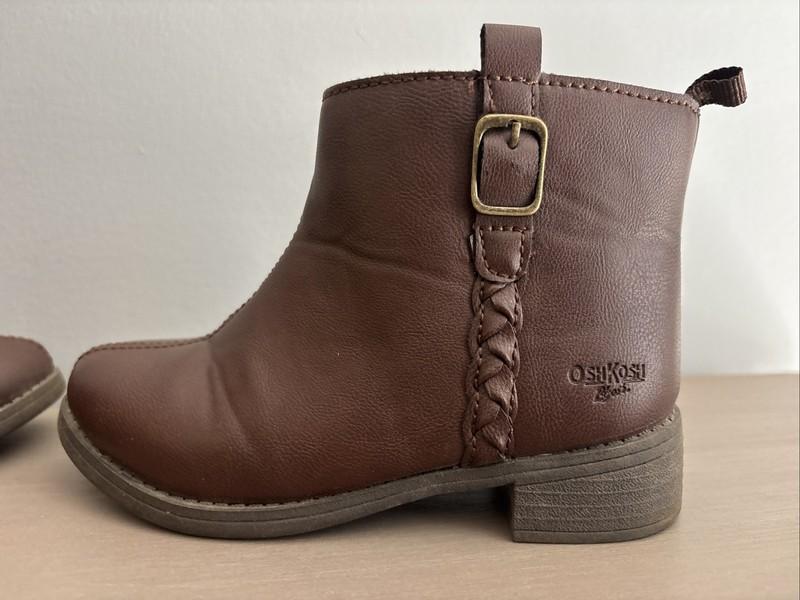 Oshkosh Shortcake Girls Brown Fashion Boot Bootie 10