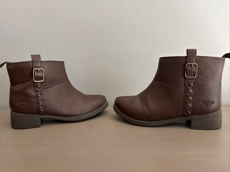 Oshkosh Shortcake Girls Brown Fashion Boot Bootie 10