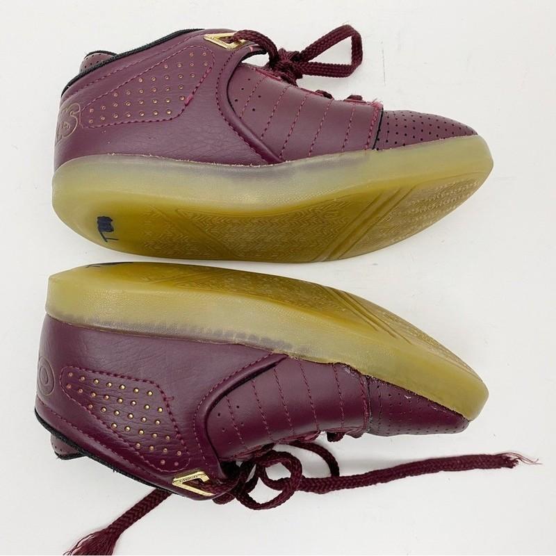 OSIRIS DV3 Burgundy Skate Shoes Sneakers - Youth Size 13