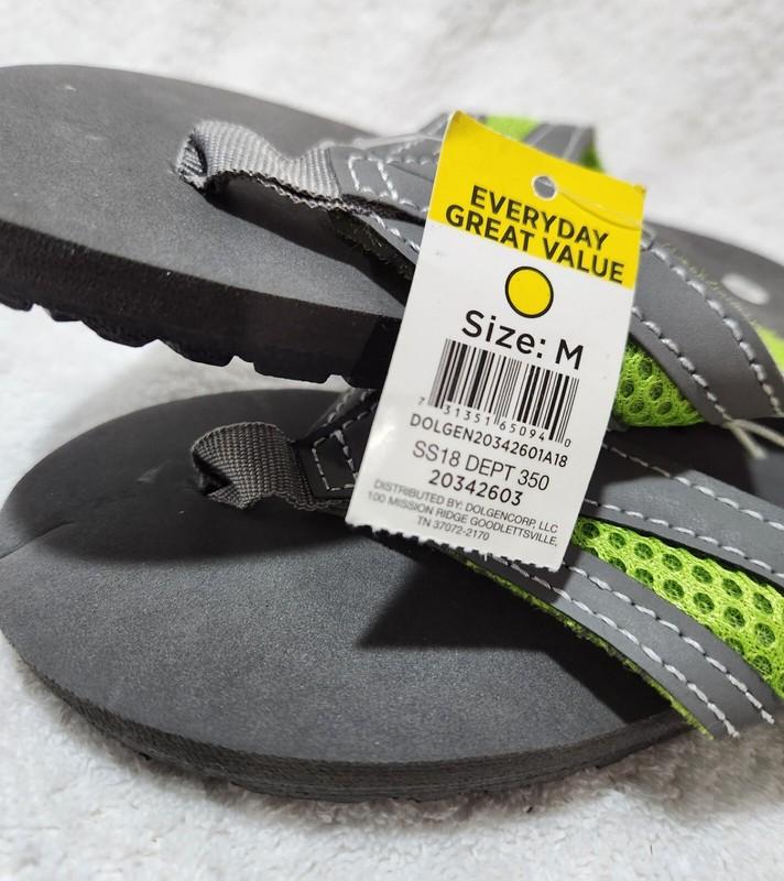 OT REVOLUTION BOYS FLIP FLOPS MEDIUM