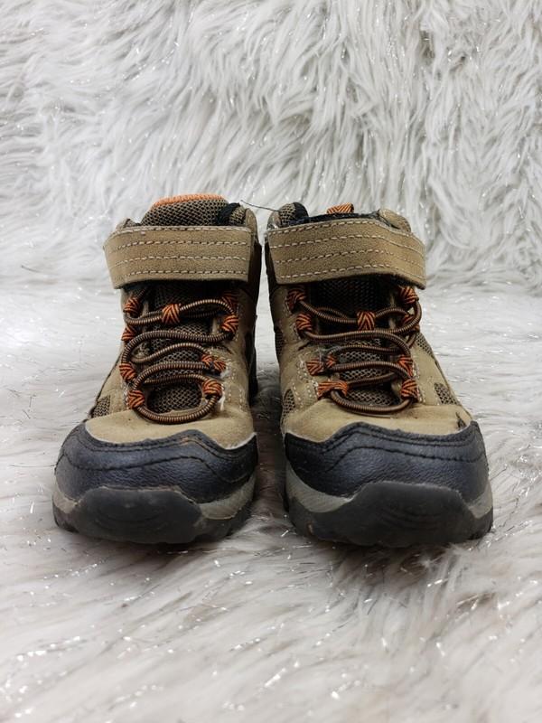 OZARK MOUNTAIN Brown Black Orange Casual Outdoor Boots Toddler Size 8
