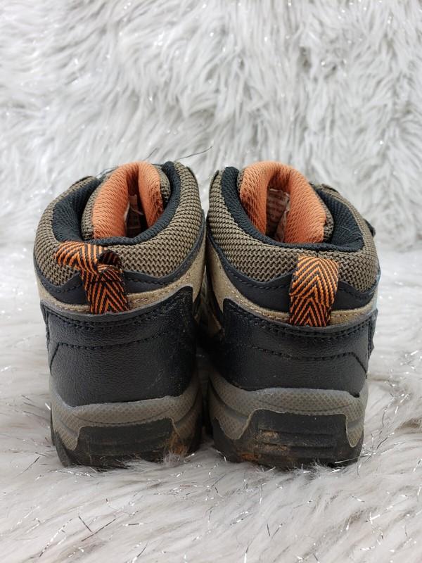 OZARK MOUNTAIN Brown Black Orange Casual Outdoor Boots Toddler Size 8