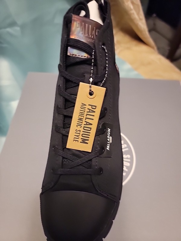 Palladium Womens 9 Revolt HI TX Platform Boots Black / Black New In Box