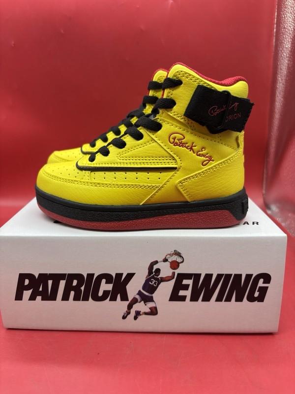 Patrick Ewing Preschool Boys Shoes Orion Strap- Brand New Size 12