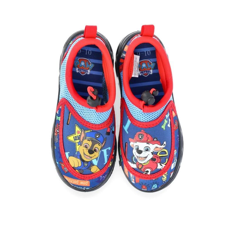 Paw Patrol Boys Water Shoes SIZE 9-10 NWT Blue Red Beach Ocean Lake Pool NEW