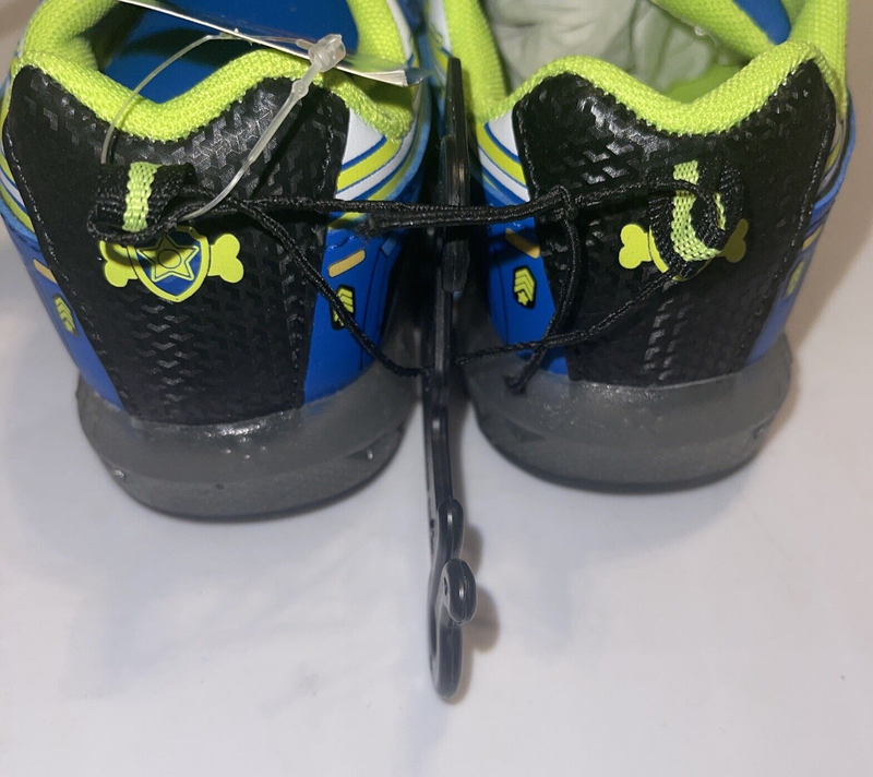 Paw Patrol Lightup Shoes Chase Boy's Sneakers Size 11