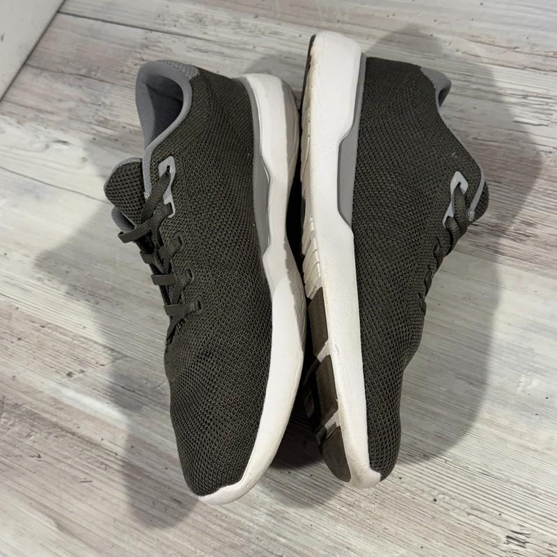 Peter Millar Glide V3 Shoes Men 9.5 Olive Leaf Knit Athletic Training Casual