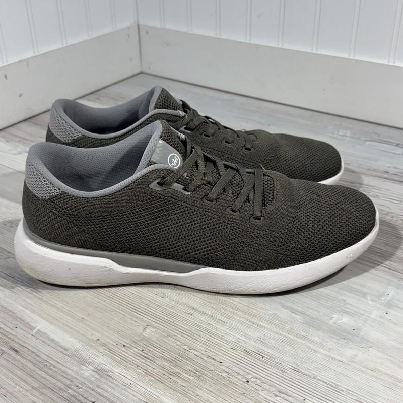 Peter Millar Glide v3 Shoes Men 9.5 Olive Leaf Knit Athletic Training Casual