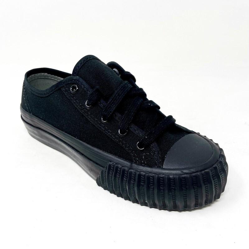 PF Flyers Center Lo Sandlot Triple Black Kids Retro Casual Shoes KC100SL