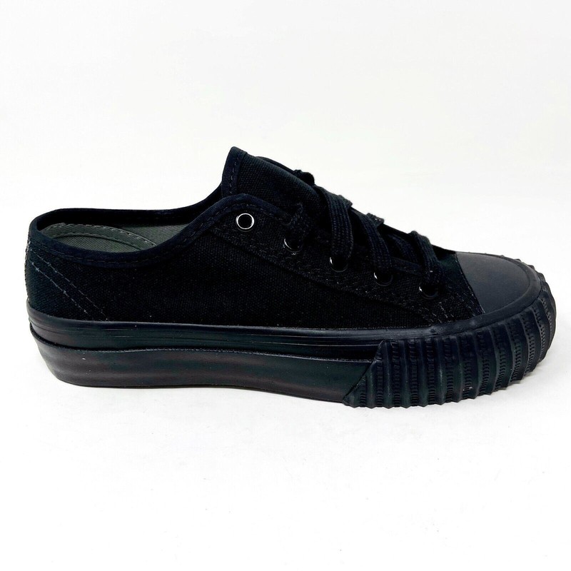 PF Flyers Center Lo Sandlot Triple Black Kids Retro Casual Shoes KC100SL