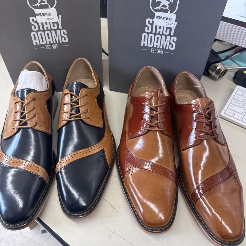 PICK SIZE/COLOR - Stacy Adams Men's Paxton Cap Toe Oxford Dress Shoes-25467