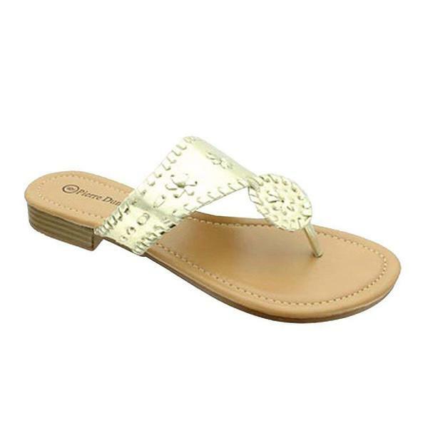 Pierre Dumas Womens Rosetta 1 Sandals