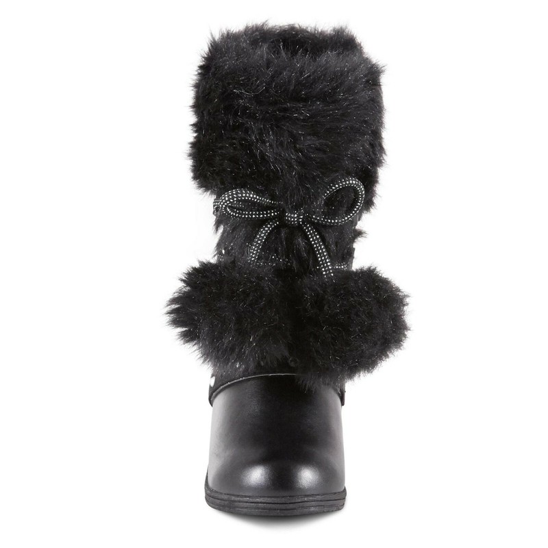 Piper Toddler Girls' Rachaela Black Or White Fashion Wedge Boot NWT