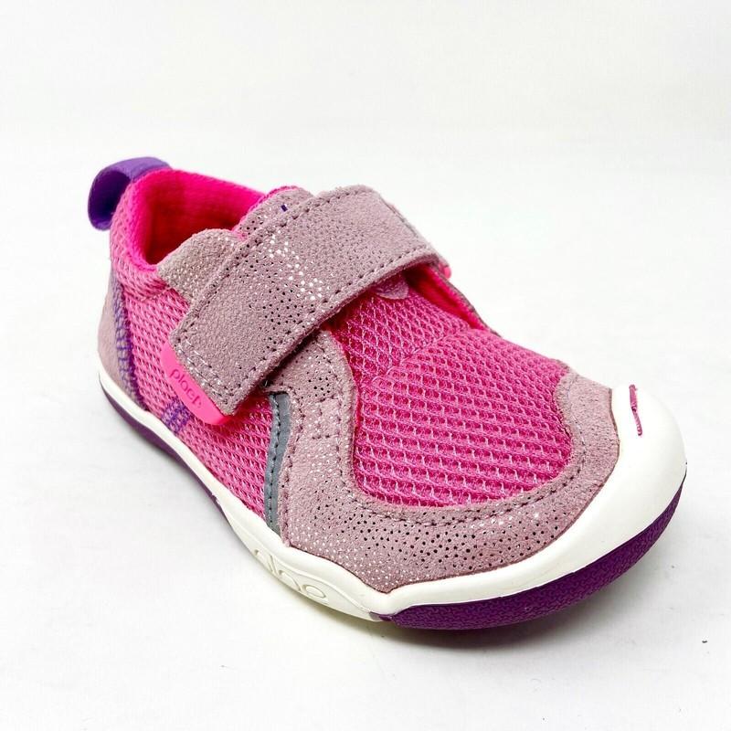 Plae TY Pink Dewberry Baby Toddler Laceless Casual Shoes 102022 651