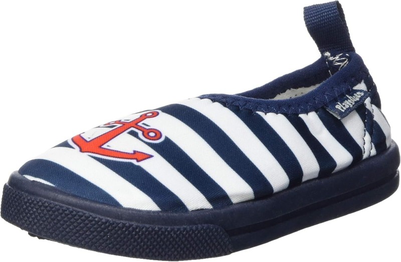 Playshoes Boys Bathing Shoes Aqua Shoes Slipper Maritim Navy / White 22/23 EUR