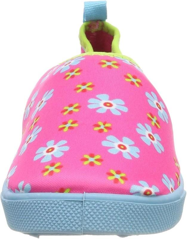 Playshoes Girl Bathing Shoes Swimming Shoes Aqua Shoes Flowers Pink 24/25 EUR