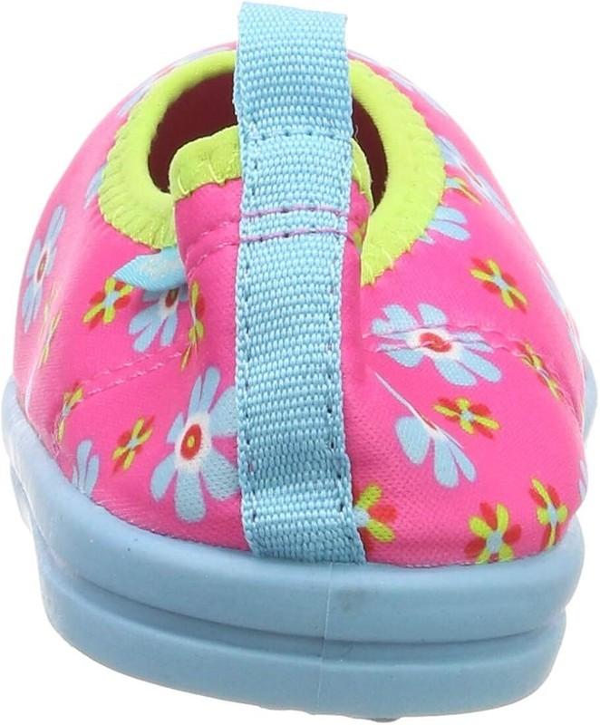 Playshoes Girl Bathing Shoes Swimming Shoes Aqua Shoes Flowers Pink 24/25 EUR