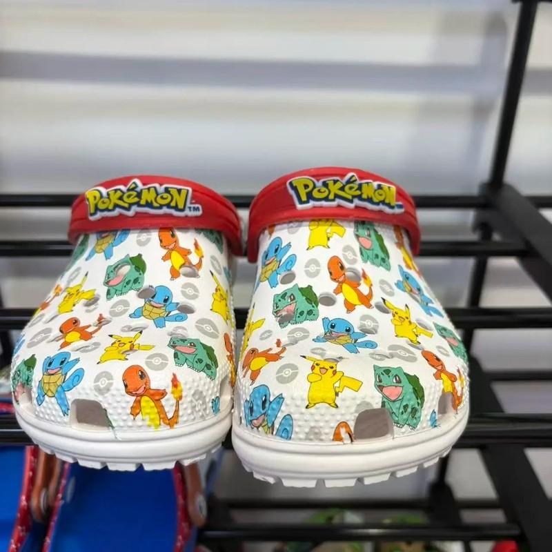 Pokémon Hole Sandals – Pikachu Squirtle Charmander Slippers Cute EVA Summer
