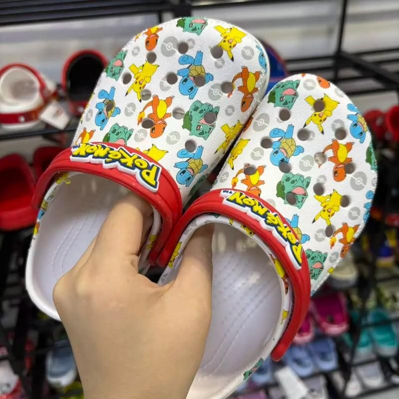 Pokémon Hole Sandals – Pikachu Squirtle Charmander Slippers Cute EVA Summer