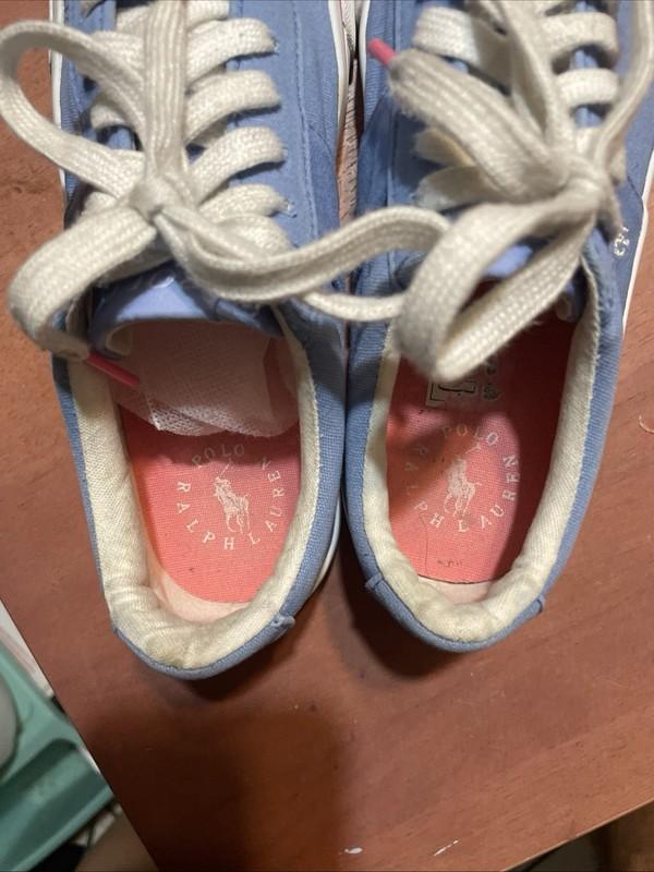 Polo Canvas Light Blue Size 3 Girls