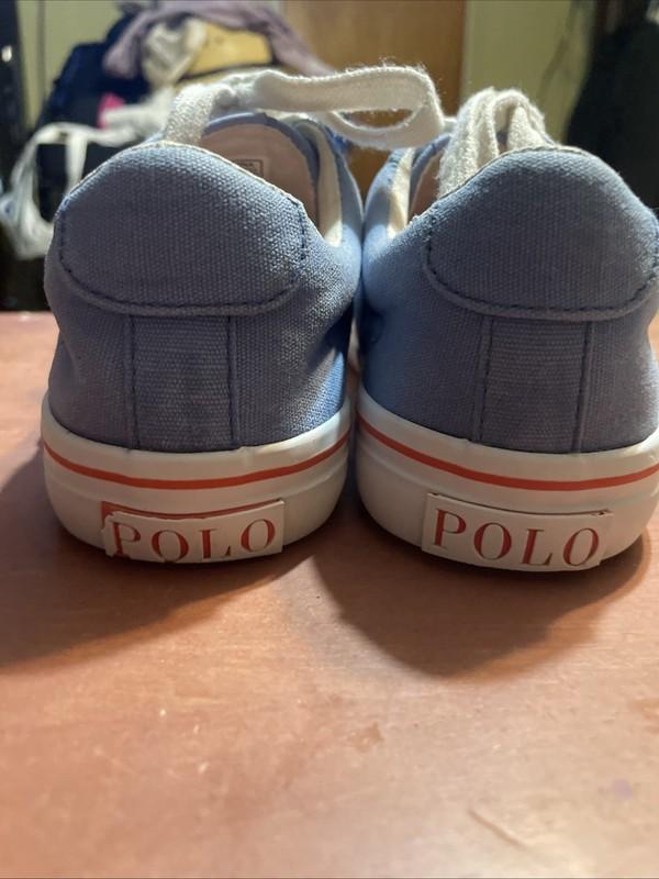 Polo Canvas Light Blue Size 3 Girls